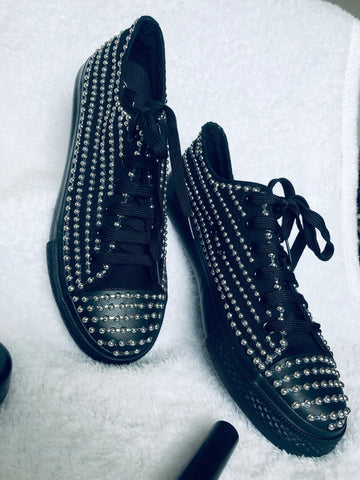 Black studs Sneaker